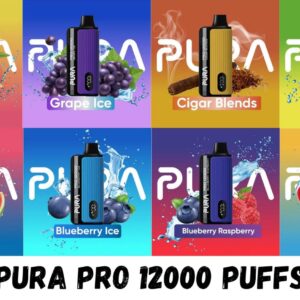 PURA Pro 12000 Puffs Disposable Vape Shops Near Me